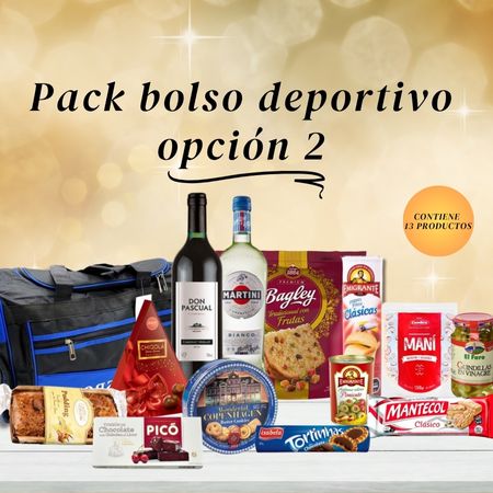 Canasta Navideña BOLSO DEPORTIVO 2 - Casa Simon
